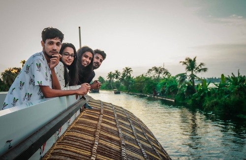Anantha Narayanapuram Boat Rental | Luxury 5 bedroom boat house with open deck