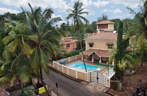 Gauravaddo Villa | Magnificent Private Swimming Pool 5BHk Villa on Holiday Street in Calangute, Goa