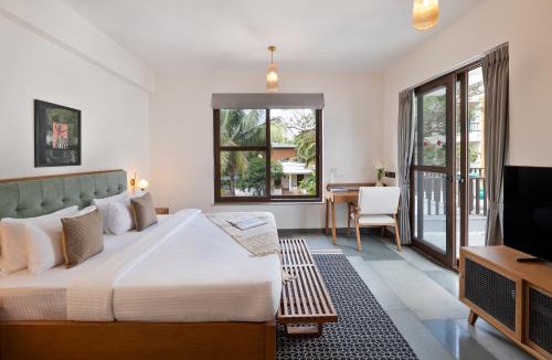 Anjuna Villa | Melhor stays villas - L-S08 4BHK villa with private pool