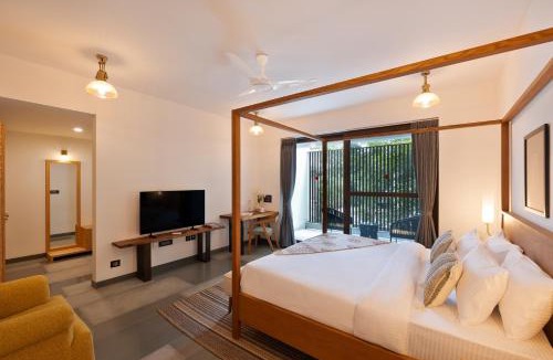 Anjuna Villa | Melhor stays villas - L-S08 4BHK villa with private pool