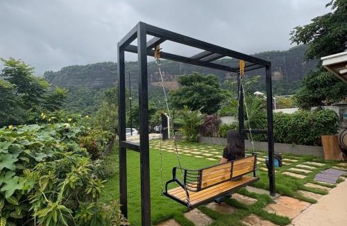 Karjat Villa | Misty Falls Karjat Waterfall view