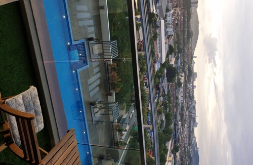 Kampung Bukit Dukong Apartment | MLH Deluxe Studio Suites @ Landmark Residence with Stunning KL City & Pool View