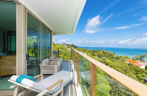 Kamala Condo | Modern apt, full sea View, 4 min walk to kamala beach, pick up Airport service