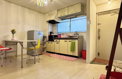 Sumiyoshi Apartment | N ° 5 CONDOMINIUM Osaka 2BR Hideaway Stylish💫with personal HOSSY STYLE welcome