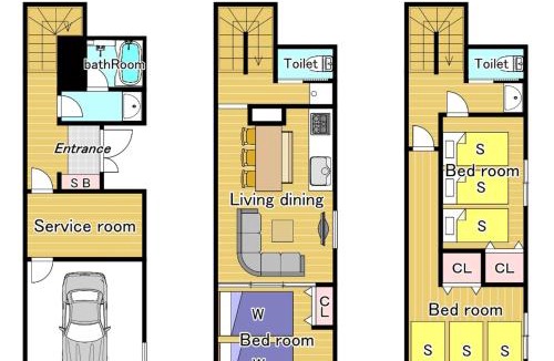 Ikuno House | Naos House Osaka 4 New Open 一軒家貸切