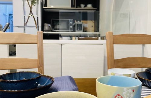 Shinjuku House | Newly Open! Shinjuku Villa, Over 100 m²，75 inch TV，2 mins to Stations!