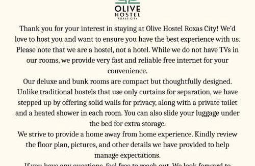 Roxas City Hostel | Olive Hostel Roxas City