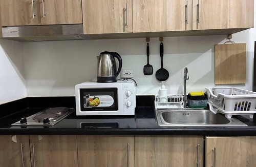 Barangay 76 Apartment | Peaceful Pasay Getaway - Private Studio with Pool