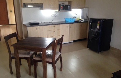 Siolim Apartment | Pool Facing Fully Furnished Single Bedroom Apartment in Siolim