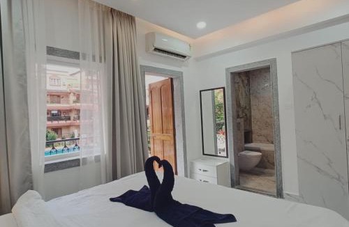 Saunta Vaddo Apartment | Pool facing luxury 1bhk near Calangute,baga beach