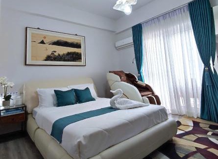 Lapu-Lapu Apartment | Pool View with Massage Chair-5 min to Cebu Airport