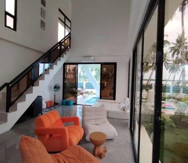 Roxas Villa | PRIVATE VILLA FRONT BEACH Infinity Pool