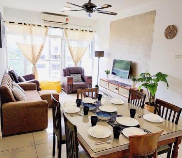 Presint 15 Apartment | Putrajaya Dwiputra Residences, Fully Air-Con 3BR Blissful Suite