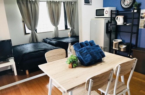 Shikitsuhigashi Apartment | Racine Namba - Vacation STAY 9683