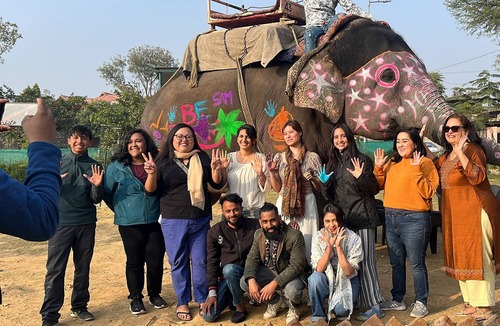 Pink City Villa | Room 2 - You can spend time with elephants by going close them