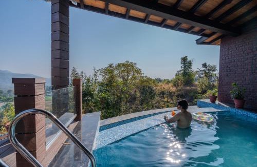 Dehradun Villa | SaffronStays Timber Aqua Quest