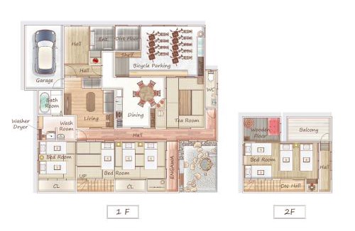 Kaizuka House | Sanada Maru - 古民家200平米を完全貸切