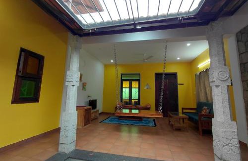Coimbatore Villa | SHI's Chettinad Courtyard Villa a 3BHK near Adiyogi