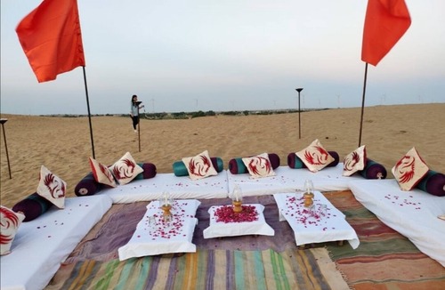 Kanoi RV Rental | Sky Blue Desert Camp Jaisalmer