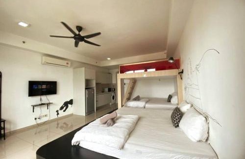 Shah Alam Apartment | Spacious i-City Studio home 3 Beds by Nuriman