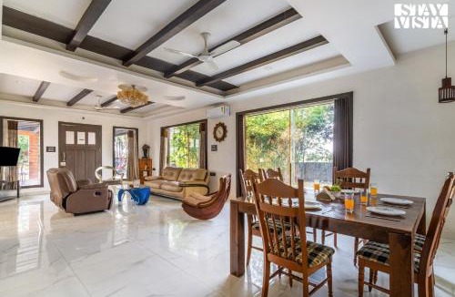 Sanwer Villa | StayVista at Grandeur Living Villa with BBQ, Wi-Fi