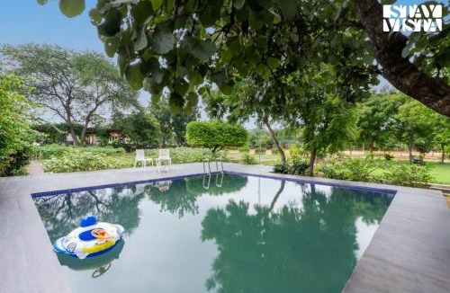 Bhiwadi Villa | StayVista at Idyllic Farmhouse - A Glasshouse with Outdoor Pool