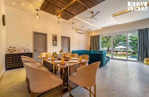 Chaksu Villa | StayVista at Kuber Vatika with BBQ & Bonfire
