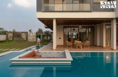 Rajawas Villa | StayVista at Priana - A luxury Pool Villa with Gym