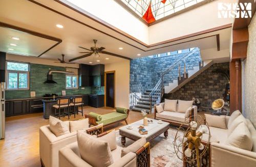 Gurugram Villa | StayVista at Wandering Vines 4BHK with FREE Breakfast ,Indoor Pool in Delhi Sohna