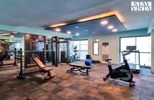 Shyam Nagar Apartment | StayVista's Skyline Studio Apartments - Urban Oasis with Terrace, Gym & Bar