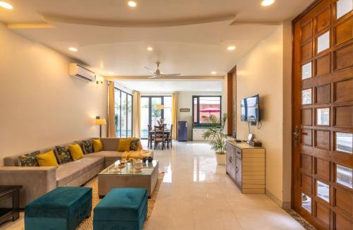 Jaipur Villa | StayVista's The Tree House - City-Center Villa with Outdoor Pool, Spacious Balconies & Vast Lawn