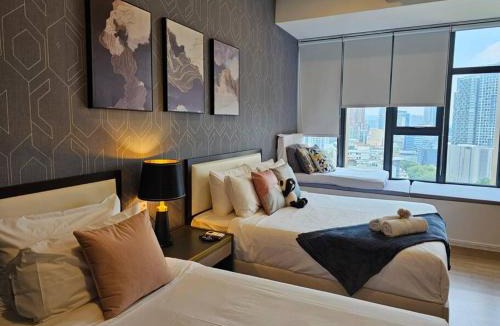 Golden Triangle Apartment | Stylish Ceylonz Suite near Bukit Bintang 4pax