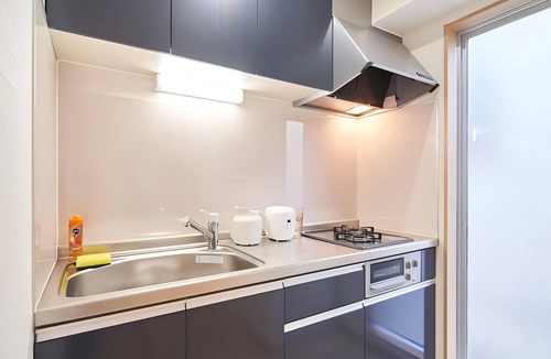 Nishi Apartment | Sunny 3 - guest American - style Osaka apt.Private bath, kitchen. Unit 301.