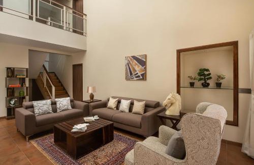Mahabaleshwar Villa | Sunshine Brooks by StayVista - Experience modern & plush interiors, A private outdoor pool,A quaint gazebo & Indoor games