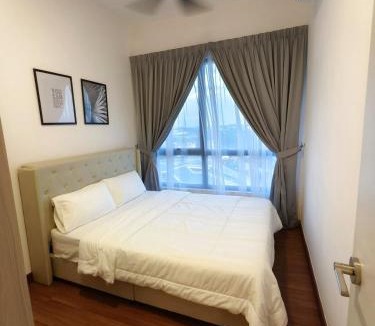 Shah Alam Apartment | Sunsuria Luxury Muji 3BR suit for 6-8px