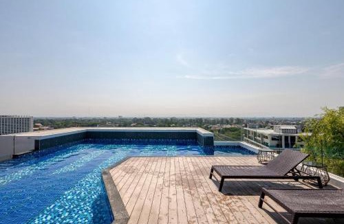 Chang Khlan Apartment | The Astra Sky River 1419 - Super Deluxe 1BR City View Rooftop Infinity Pool