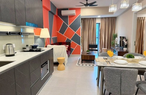 Kampung Pandan Dalam Apartment | The Atrium Ampang by OKBnB - Cozy 2 Bedroom, 3 min to klcc