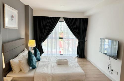 Kuala Lumpur Apartment | The Atrium at Jalan Ampang by OKBnB - Spacious Modern 3Bedroom Family Suite 3 mins to KLCC