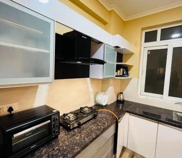Mohangarh Apartment | The Charming Retreat 2BHK Service Apartment with Swimming Pool