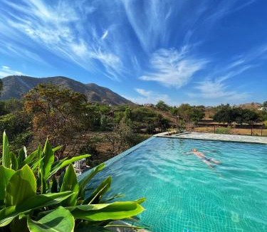 Udaipur District Villa | The Riverside Estate - 3Bedroom Private Pool Villa in Udaipur