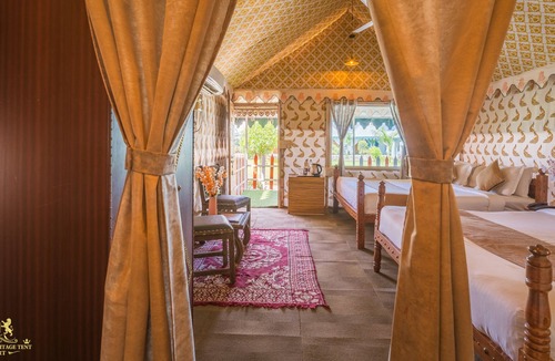 Rajpipla Hotel | The Royal Heritage Tent Resort - Statue Of Unity