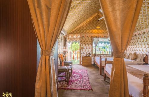 Rajpipla Hotel | The Royal Heritage Tent Resort- Tent City Kevadia