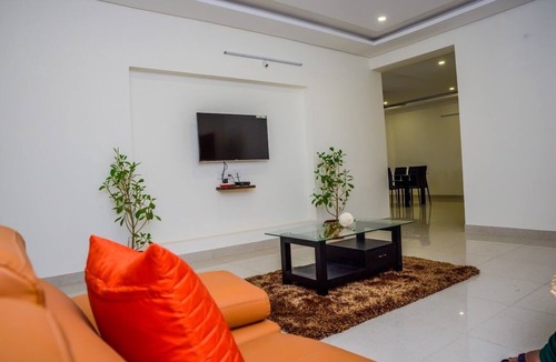 HITEC City House | Three Bedroom Serviced Apartment With Fully Equipped Kitchen - Cloud9Homes