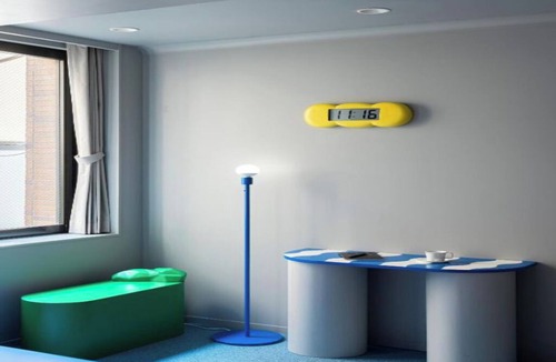 Nihonbashimuromachi Hotel | Tranquil Waters room @ Tokyo Street Art Hotel