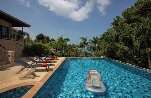 Moo 5 Villa | Villa Tigerlily – 4 Bedroom Seaview Pool Villa with Sunset Views In Koh Samui