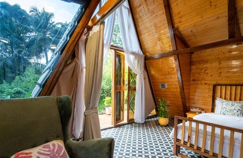 Mandrem Resort | Vrihi A-Frame Villa: Aranya AC 2-Bed Wi-Fi Mandrem Beach