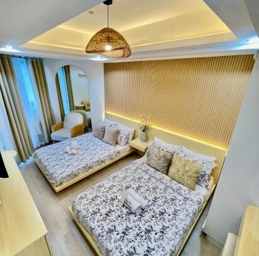 1 Bedroom NAMI Suite Japandi-Inspired by THE BALI CORNER AT AZURE NORTH, CORNER UNIT with BIG Balcony and Amazing FULL view of the Beach Resort Amenities