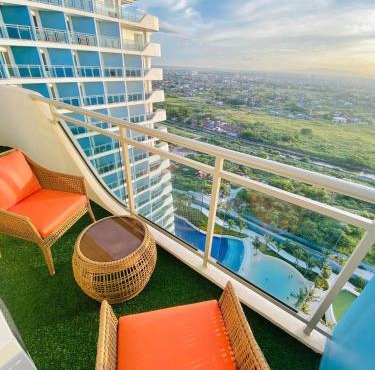 1BR-MonteCarloBliss by The Bali Corner at Azure North, 25th Floor, Full view of Beach Resort Amenities