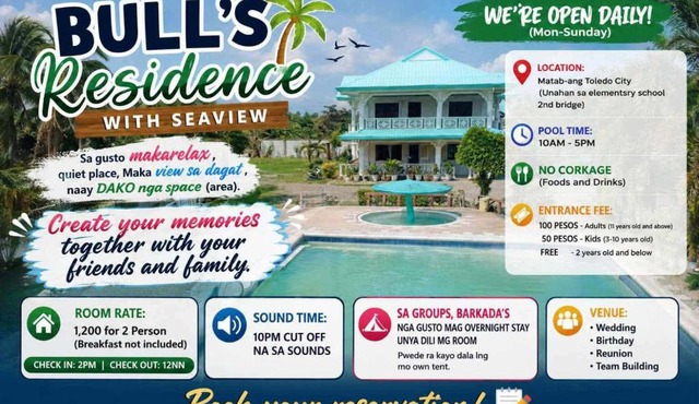 Bulls residence with Seaview