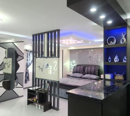 Condo Azur Suites B316 near Airport, Netflix, Stylish, Cozy with swimming pool